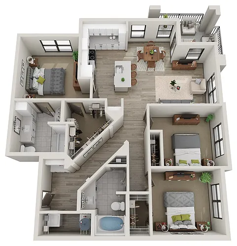 Floor plan C1