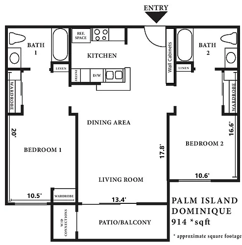 Floor plan Dominique