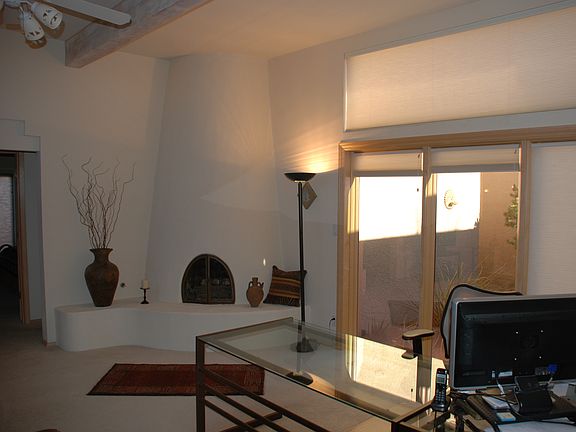 kiva & courtyard view