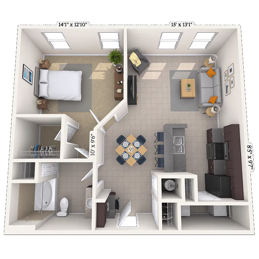 Floor plan 11E