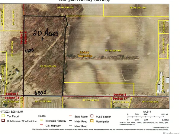 Iosco Rd, Fowlerville, MI 48836