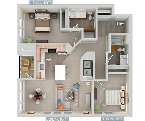 Floor plan B10-sc1-1140