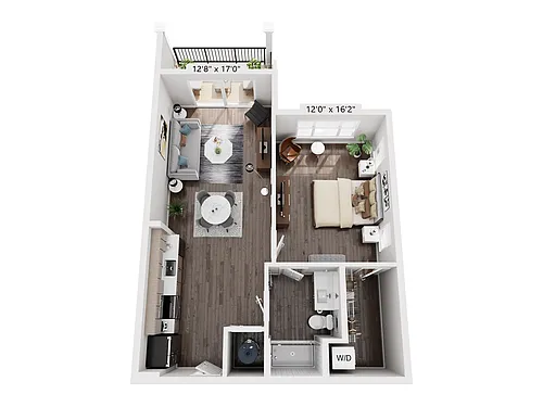 Floor plan 1B4