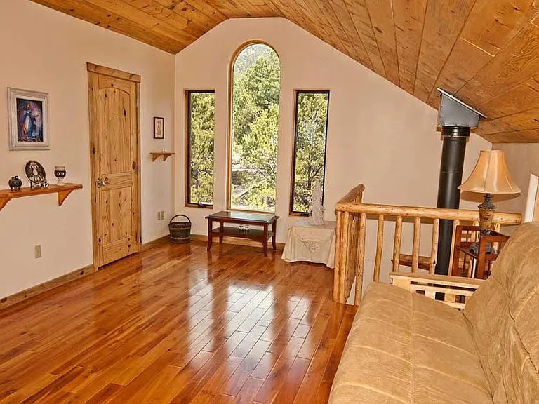 Upstairs living space