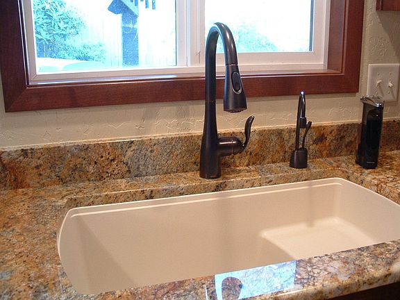 Large granite composite sink