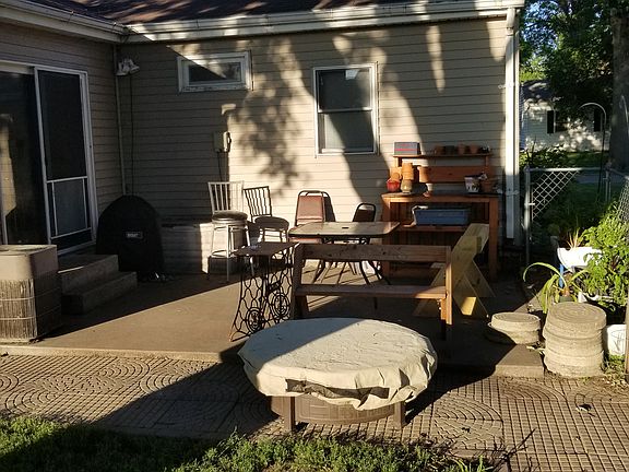 Widened and expanded padio walkway