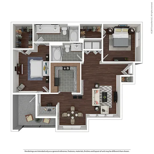 Floor plan B3