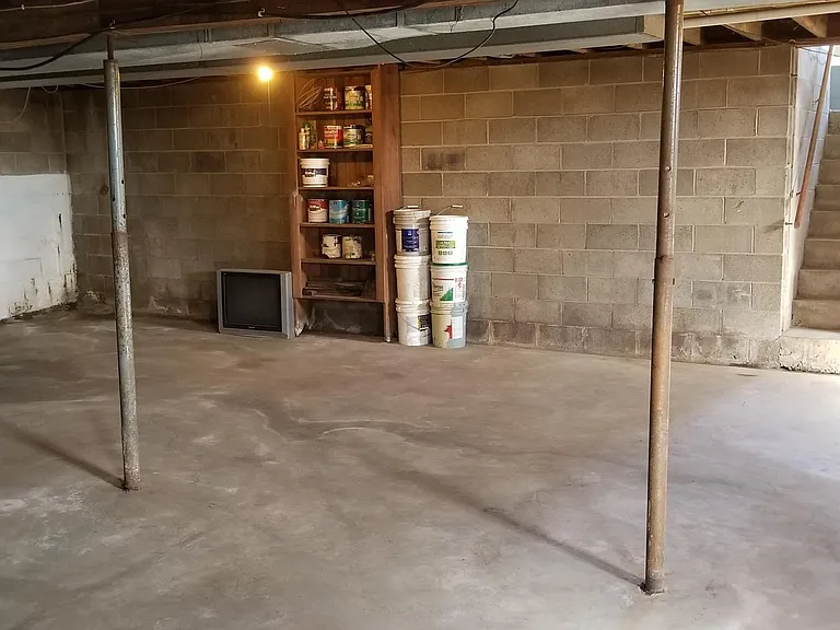 back half of basement