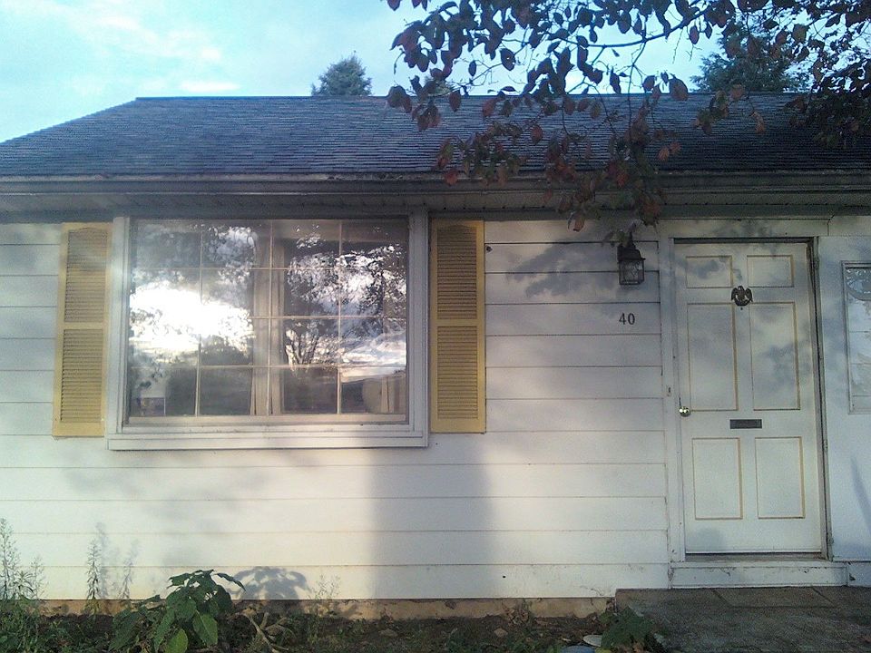 front of the house