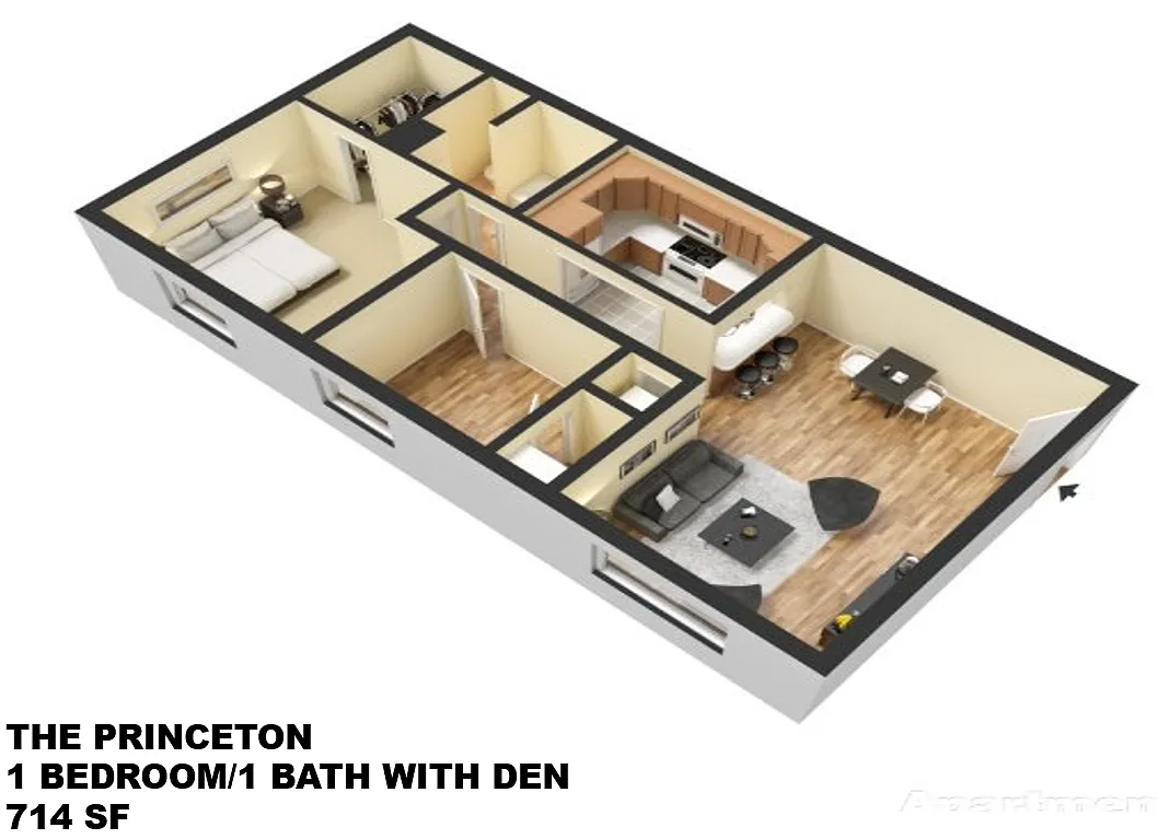 Floor plan The Princeton