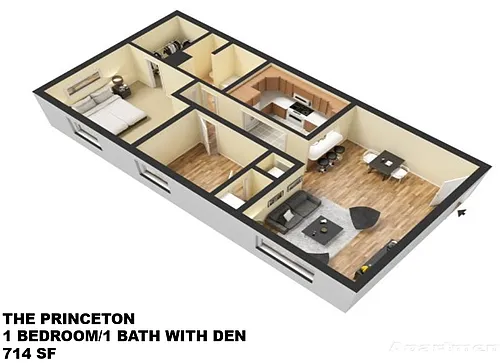 Floor plan The Princeton