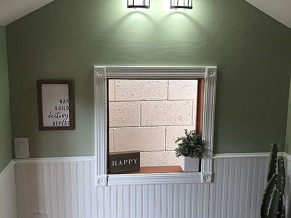 Inside playhouse