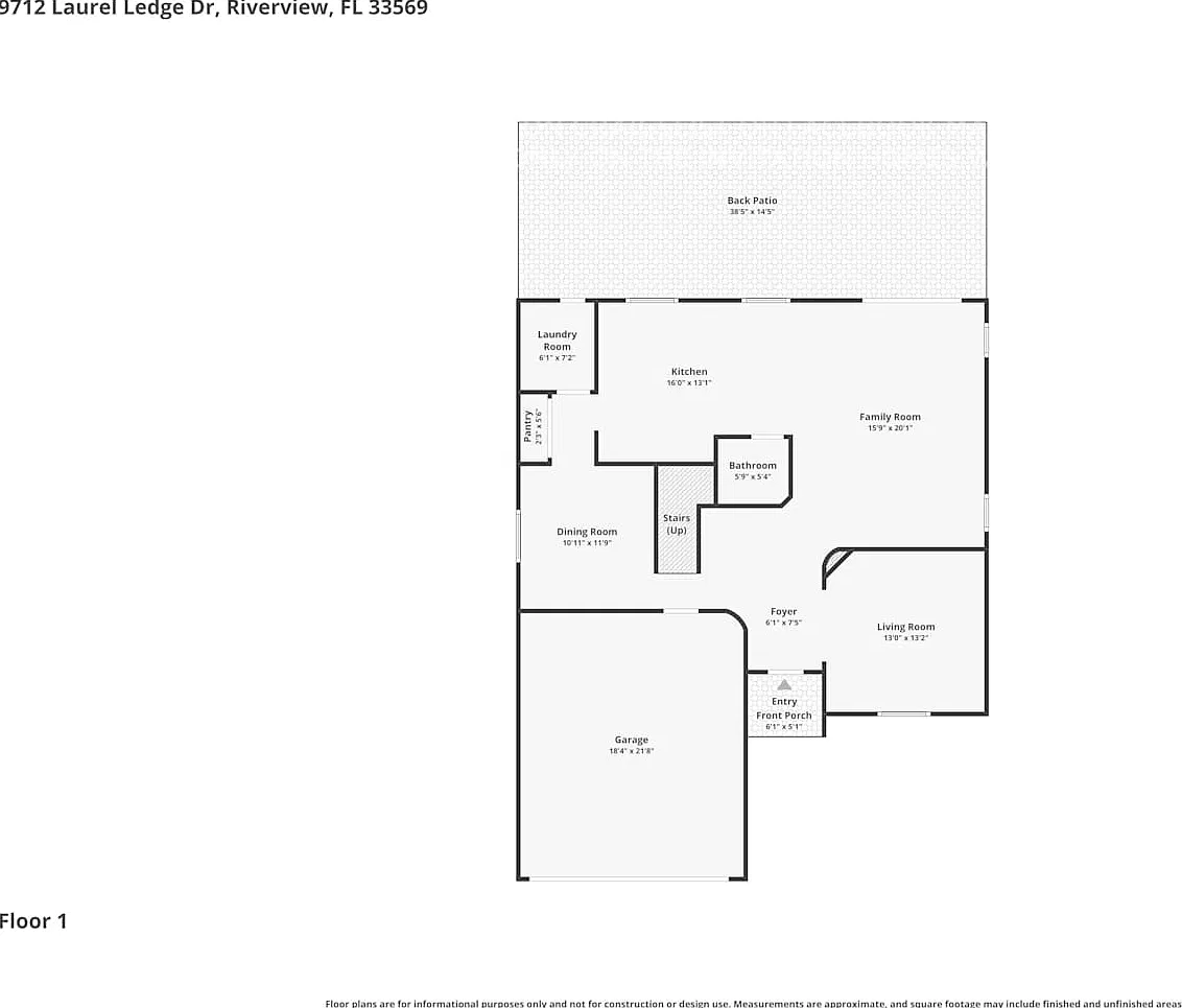 9712 Laurel Ledge Dr Riverview, FL 33569 — Photo 2