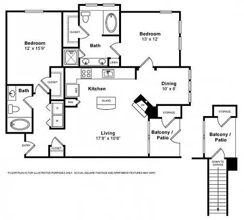 Floor plan Casa Rosetta