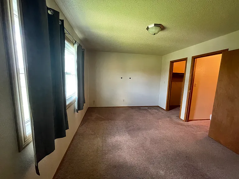 Bedroom #2, large walk in closet