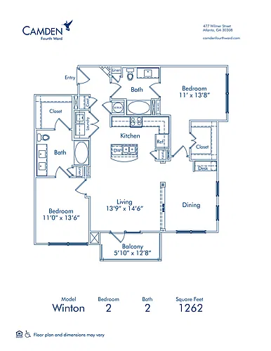 Floor plan Winton