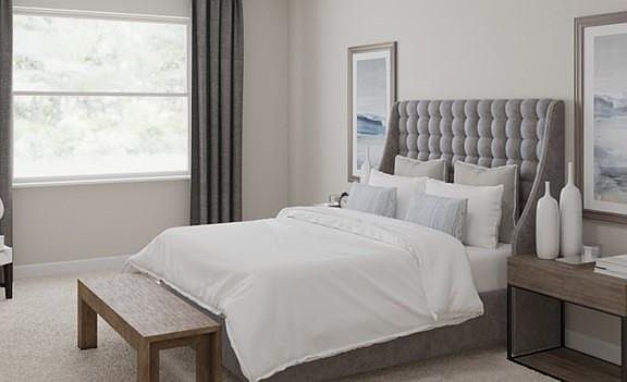 Bedroom suite Photo courtesy of builder: Lennar Realty