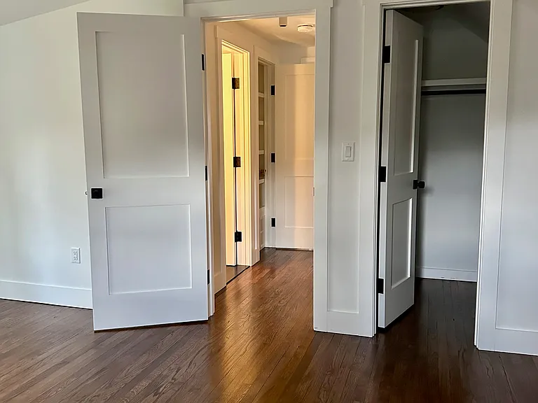 Two bedrooms on 2nd floor 
This bedroom has walk in closet