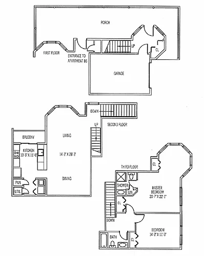 Floor plan B13