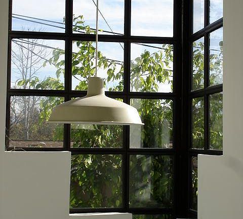 Windows in stairway to 2nd Story