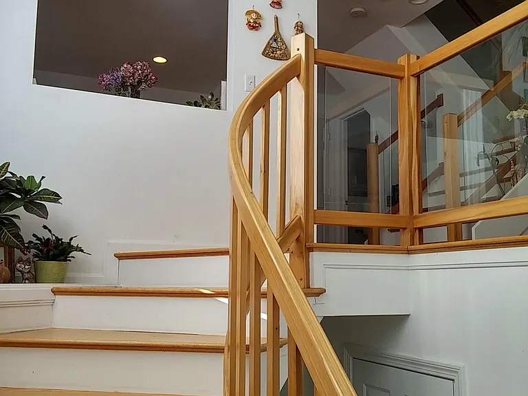 Stairs to main level