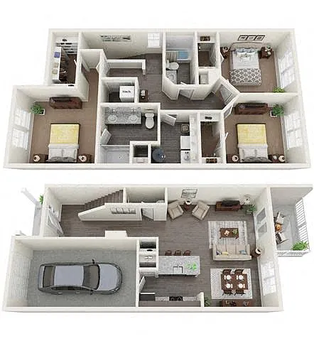 Floor plan TH-2