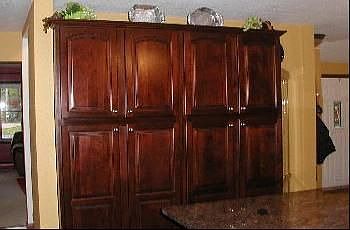 abundance of cabinets