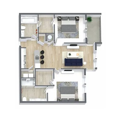 Floor plan SycamoreA