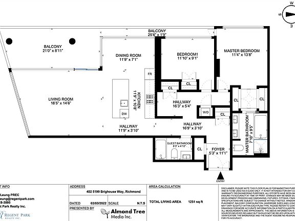 3rd image of 5199 Brighouse Way #402