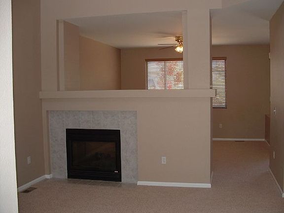 Living room from front door