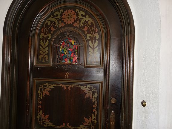 front door of unit