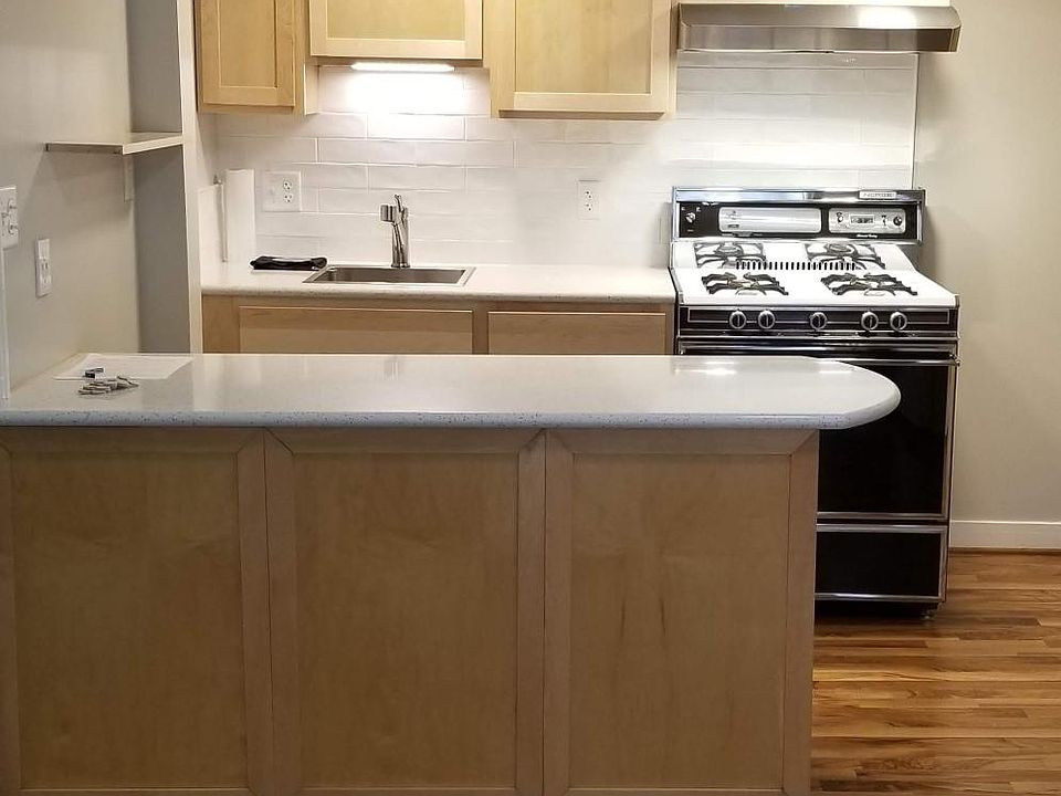 kitchen and dining area