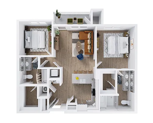 Floor plan B2 Alt 2