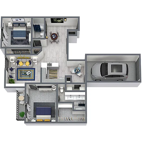 Floor plan B3