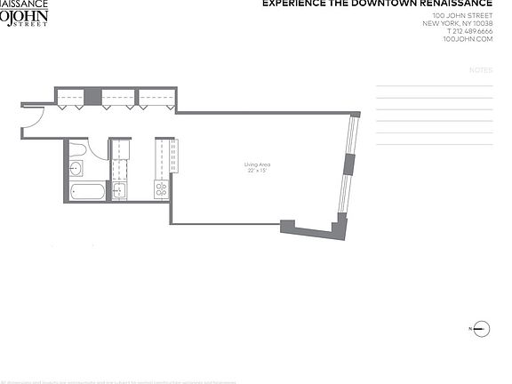 2nd image of 100 John St APT 2309