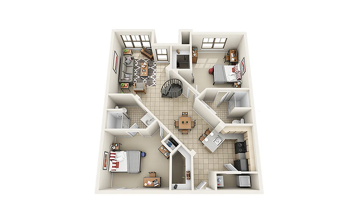 Floor plan B6