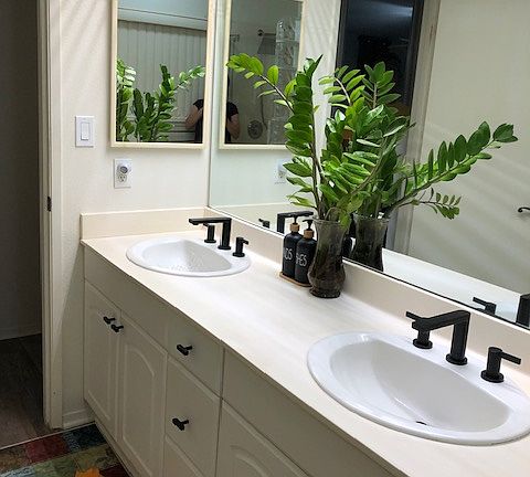 Large bath suite