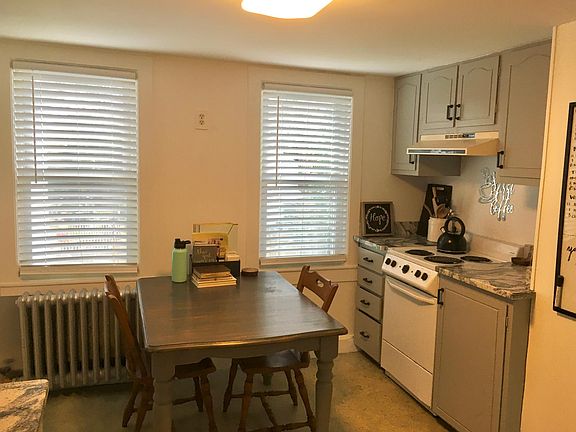 Kitchen gets plenty of morning and afternoon sun.