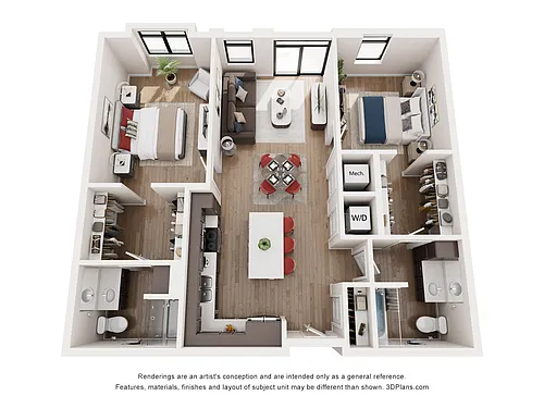 Floor plan B1