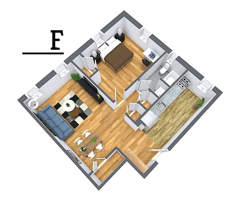 Rented by Evergreen Apartments BK | media 11