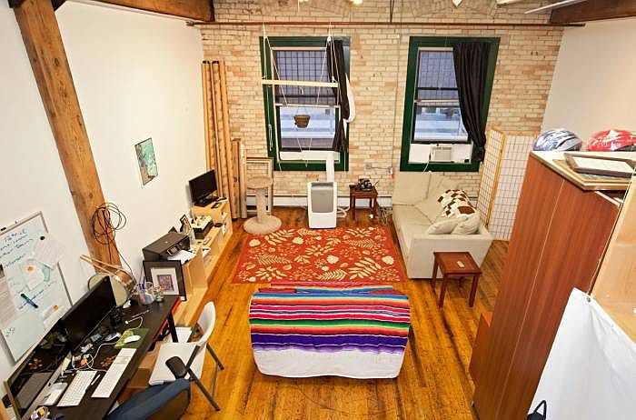 Aerial view of Loft