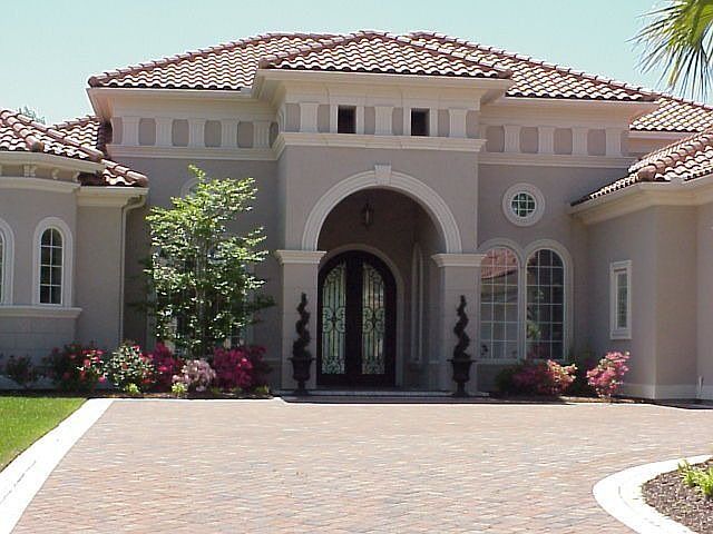 Exterior and driveway