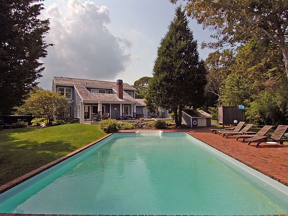 pool and back of house