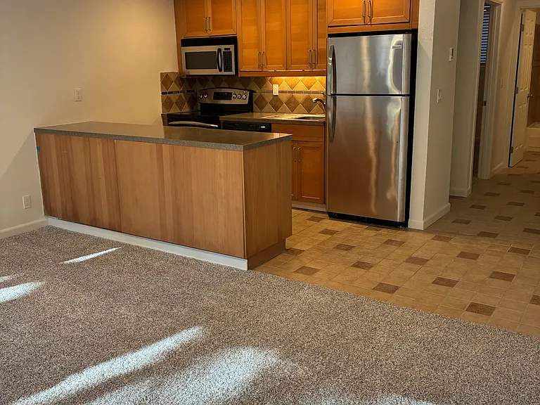 Kitchen view from livingroom