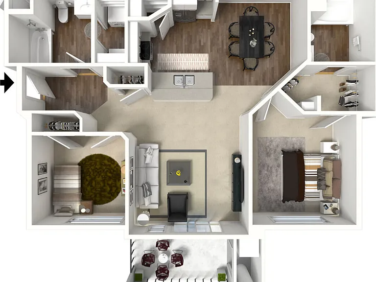 Steeplechase Apartments — Photo 42