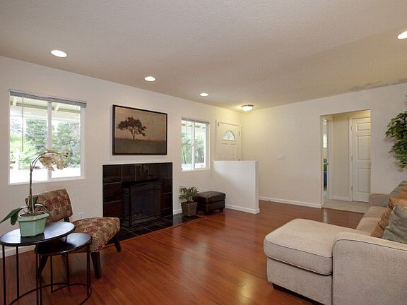 Living Room with Fireplace
