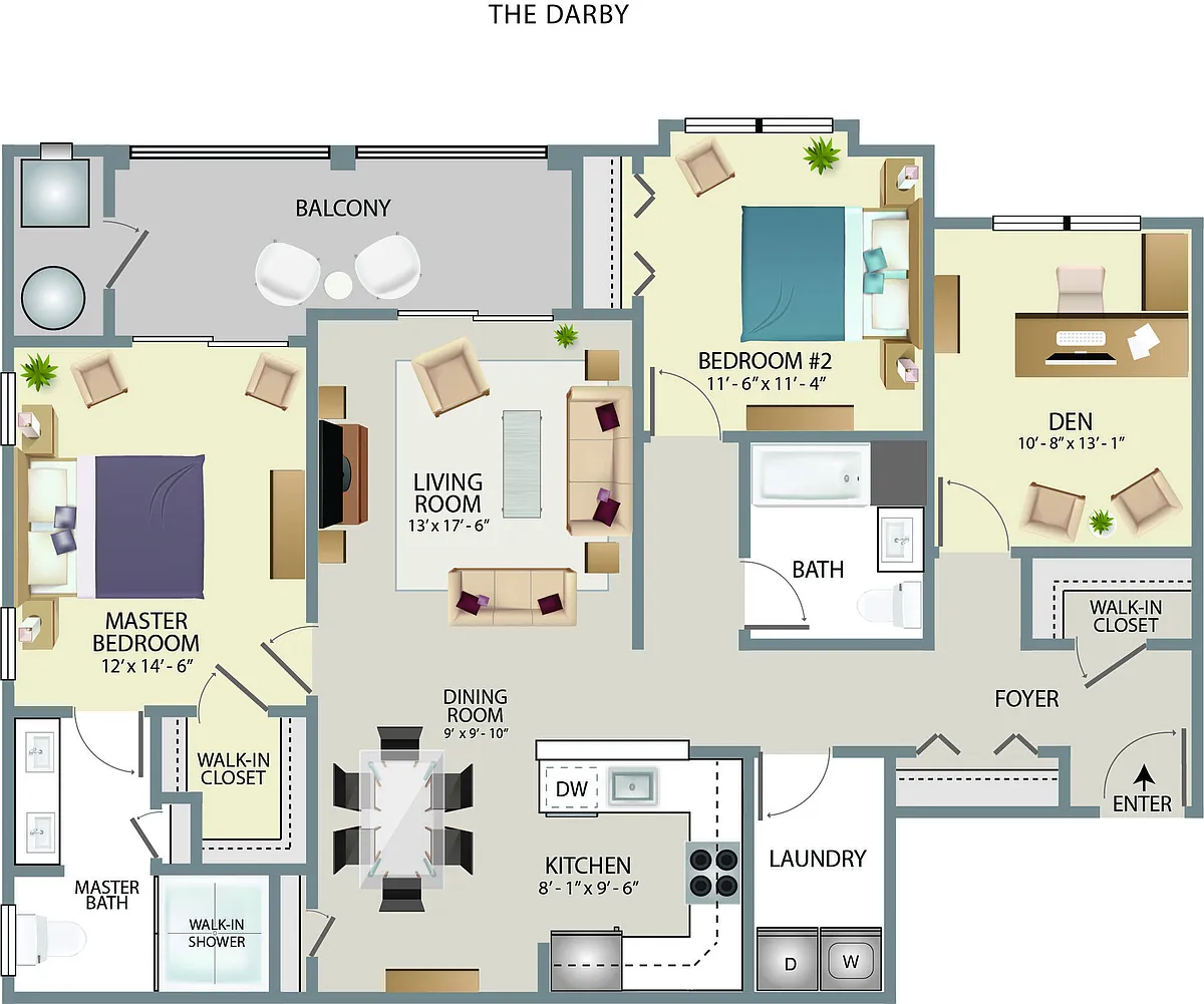 Floor plan Grandview C4