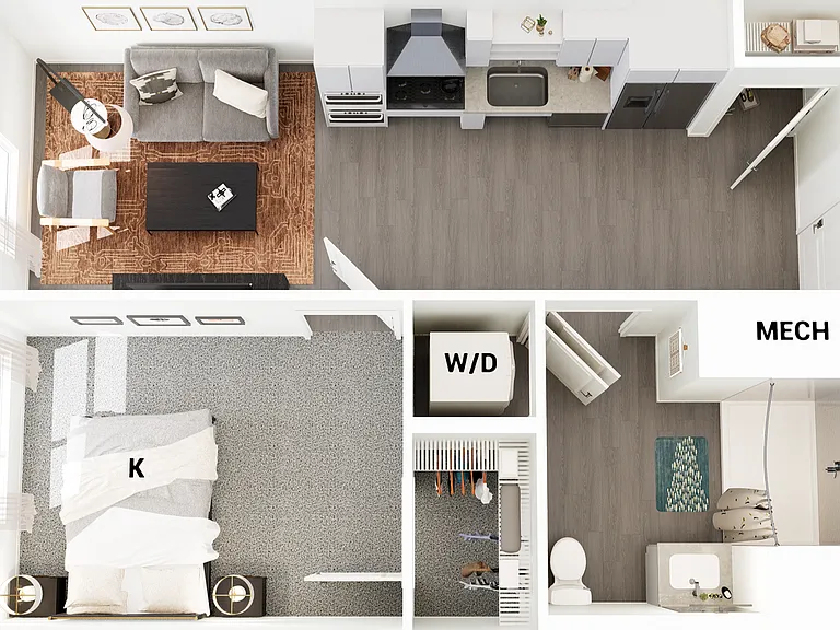 J1-G1 floor plan The 305, A Broadstone Community