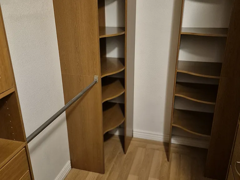 Walk-in master closet