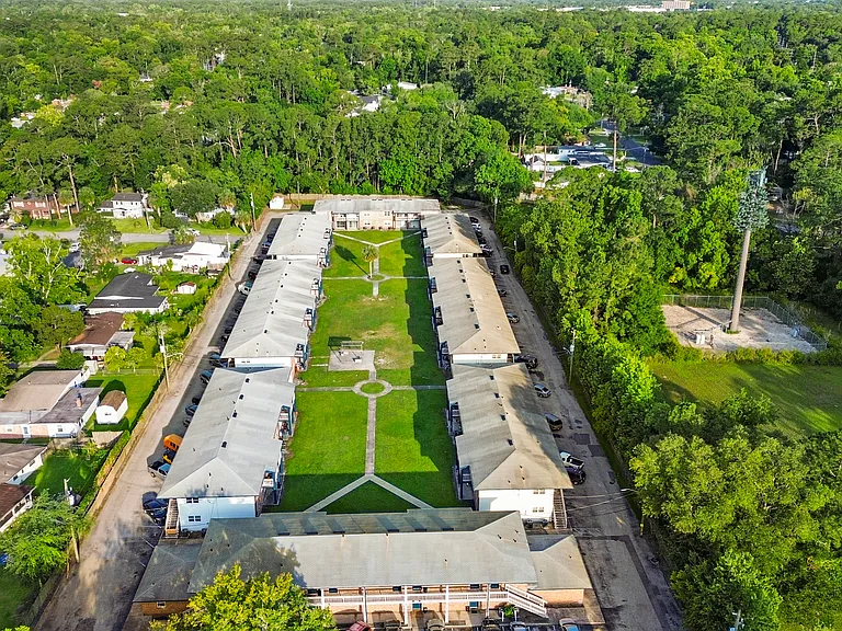 Vibrant aerial view